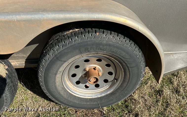 image for item EJ0331 2017 Titan livestock trailer