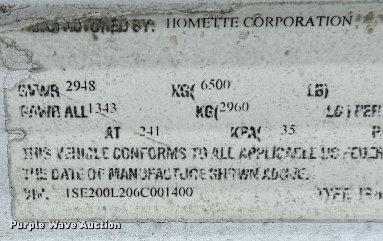 image for item EJ0340 2006 Skyline Nomad camper