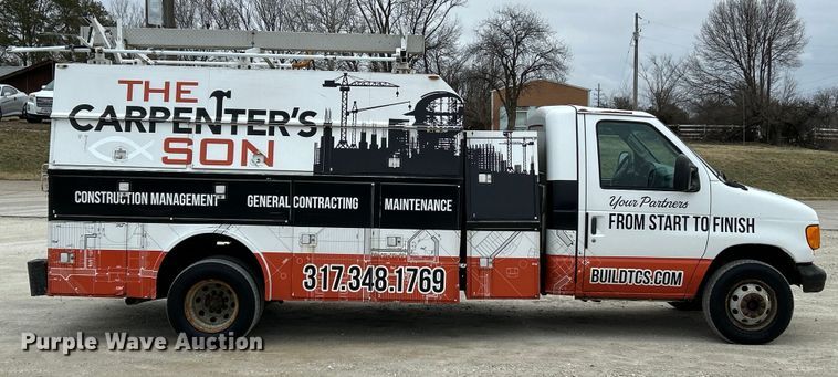 image for item EK4183 2003 Ford  E450 Super Duty utility van