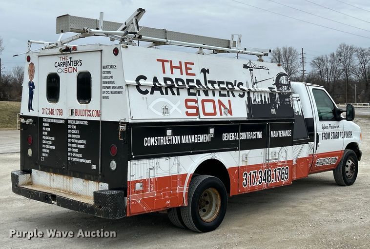 image for item EK4183 2003 Ford  E450 Super Duty utility van