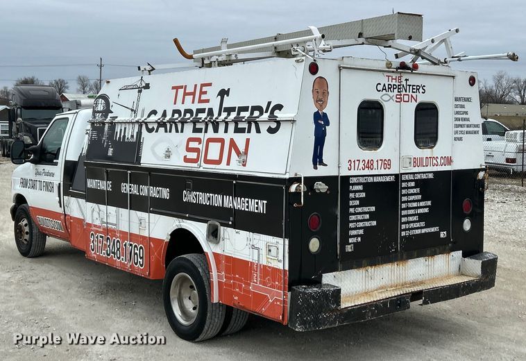 image for item EK4183 2003 Ford  E450 Super Duty utility van