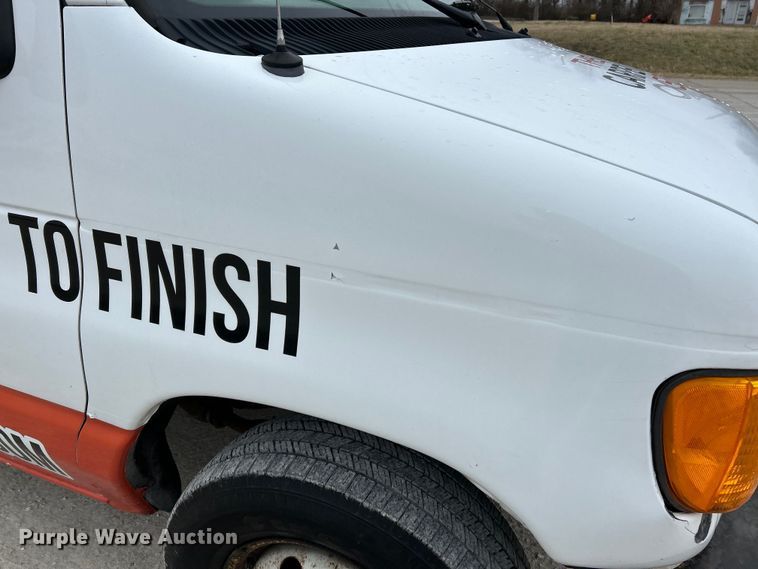 image for item EK4183 2003 Ford  E450 Super Duty utility van