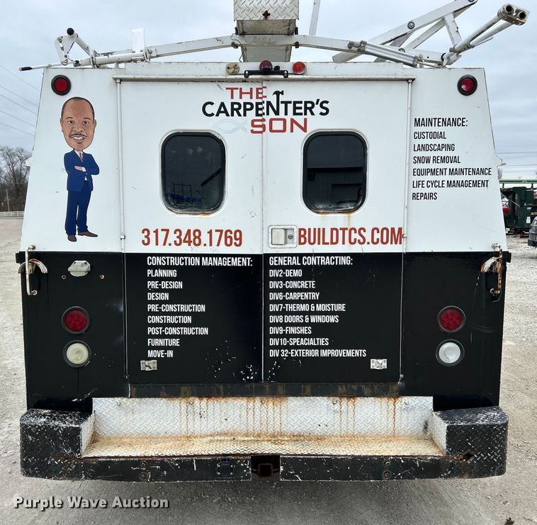 image for item EK4183 2003 Ford  E450 Super Duty utility van