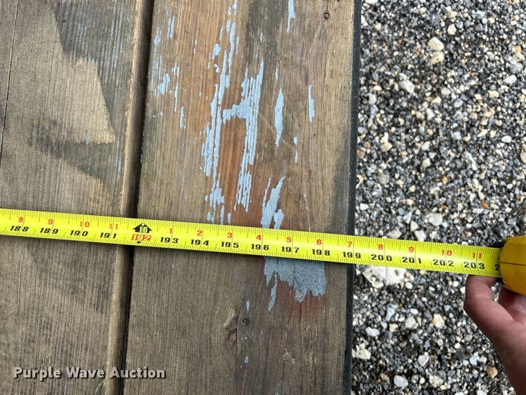 image for item EK4198 1977 W-W Trailer Mfg livestock trailer