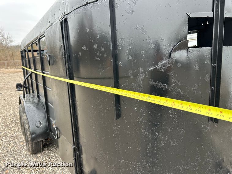 image for item EK4198 1977 W-W Trailer Mfg livestock trailer