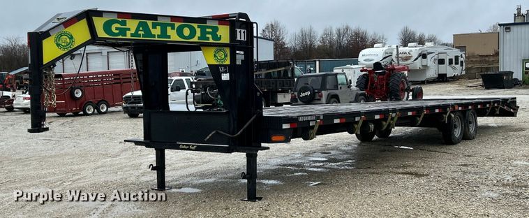 image for item EK4253 2023 Gatormade equipment trailer