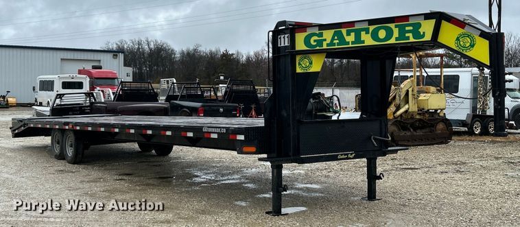 image for item EK4253 2023 Gatormade equipment trailer