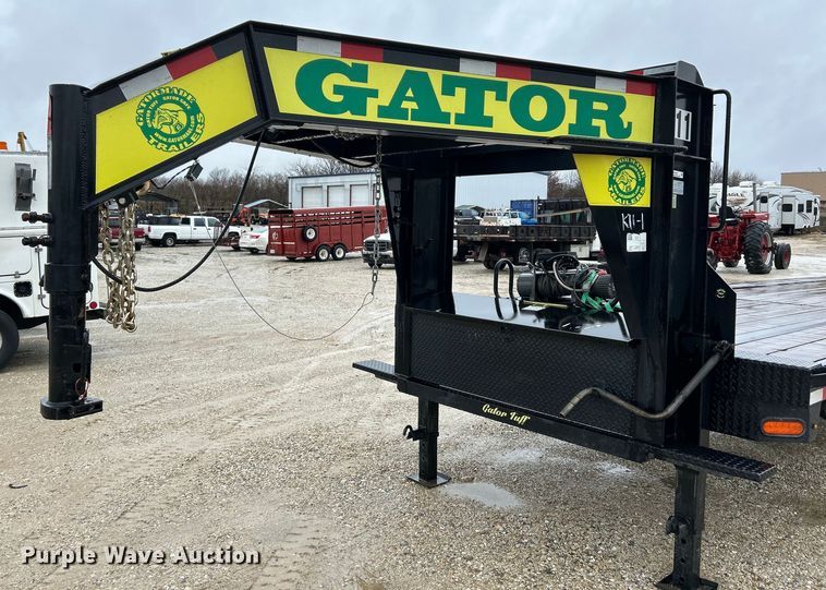image for item EK4253 2023 Gatormade equipment trailer