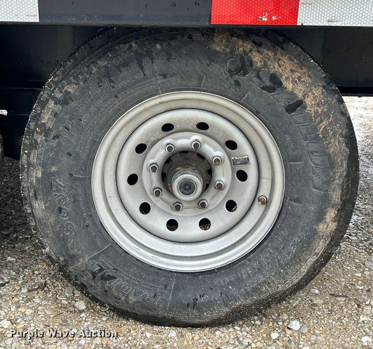 image for item EK4253 2023 Gatormade equipment trailer