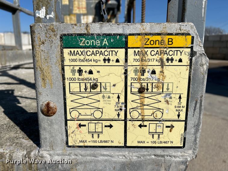 image for item EK4266 2008 JLG 3246 ES scissor lift