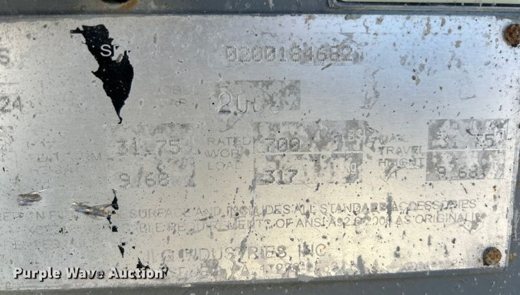 image for item EK4266 2008 JLG 3246 ES scissor lift