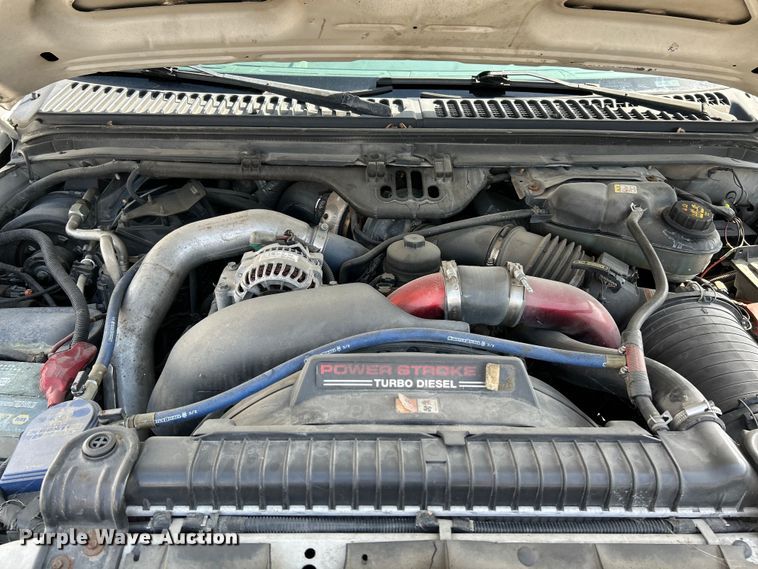 image for item EK4287 2004 Ford  F450 Super Duty XLT flatbed truck