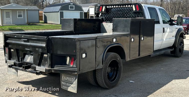 image for item EK4289 2006 Ford F450 Super Duty XL utility / service truck