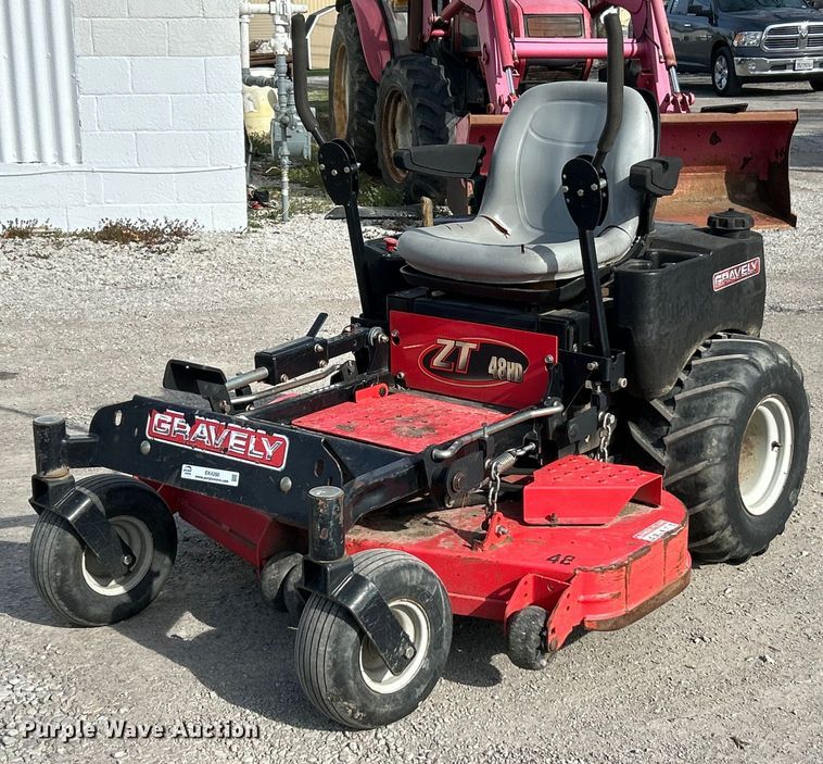 image for item EK4290 Gravely ZT 48HD ZTR lawn mower
