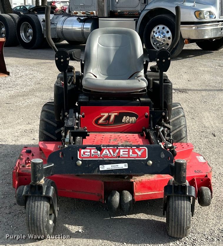image for item EK4290 Gravely ZT 48HD ZTR lawn mower