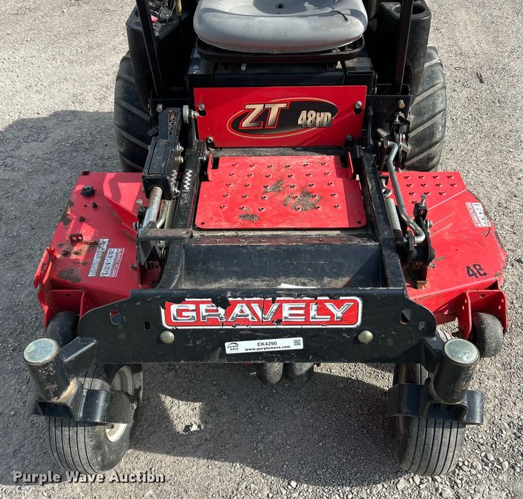 image for item EK4290 Gravely ZT 48HD ZTR lawn mower