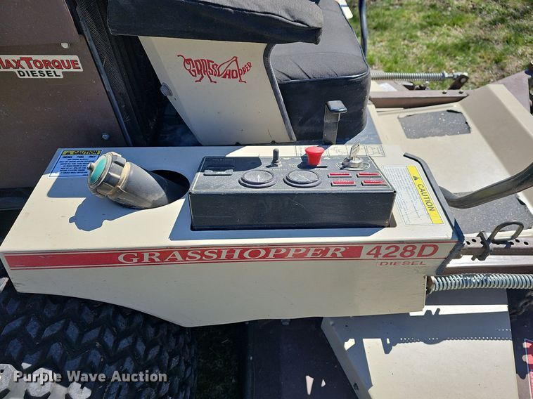 image for item EK5661 Grasshopper  428D ZTR lawn mower