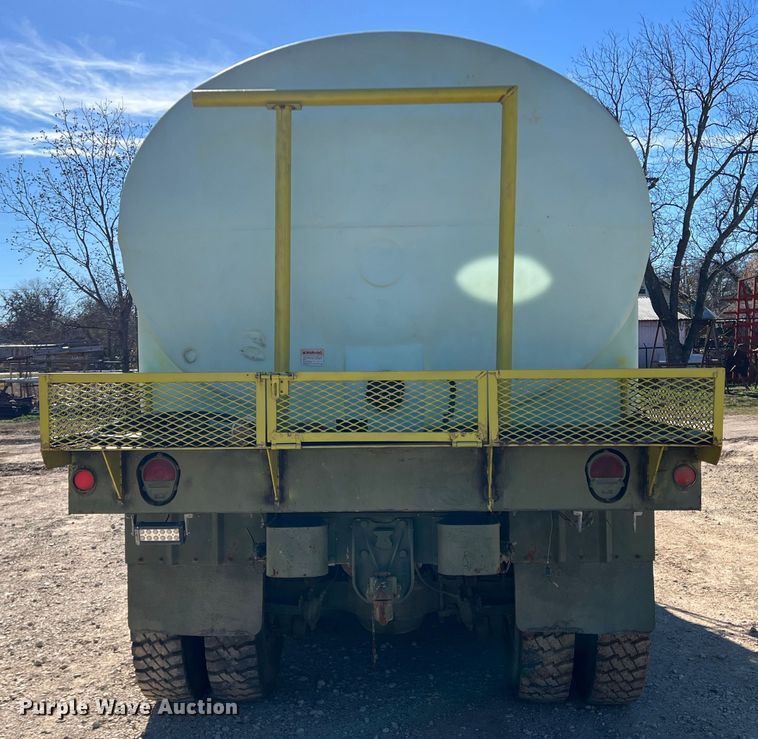 image for item JT9038 1985 Am General  M923 flatbed truck