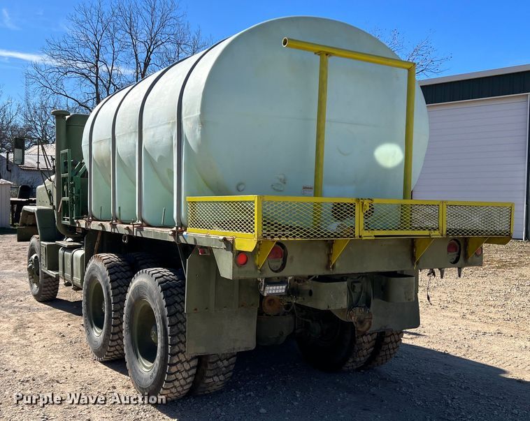 image for item JT9038 1985 Am General  M923 flatbed truck