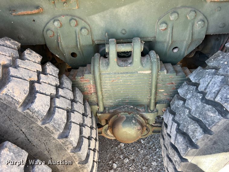 image for item JT9038 1985 Am General  M923 flatbed truck