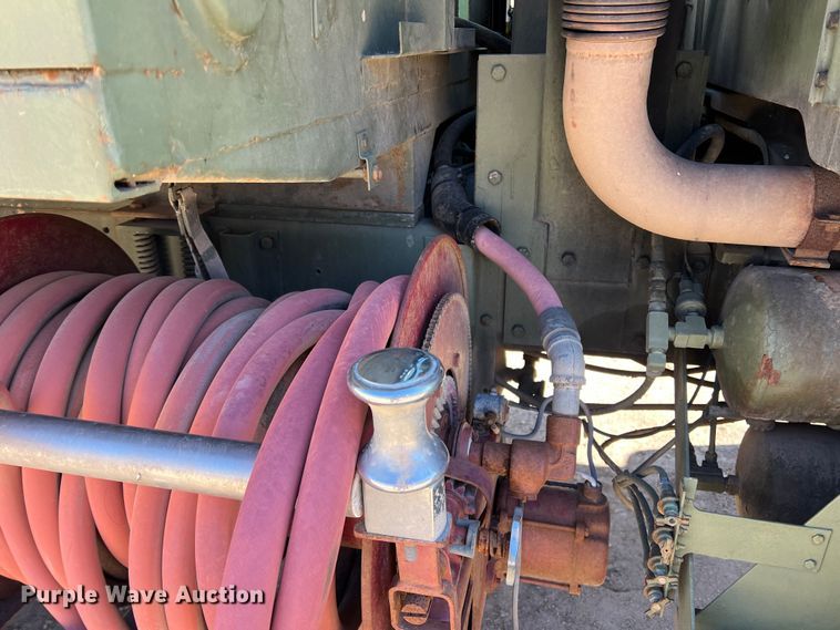 image for item JT9038 1985 Am General  M923 flatbed truck