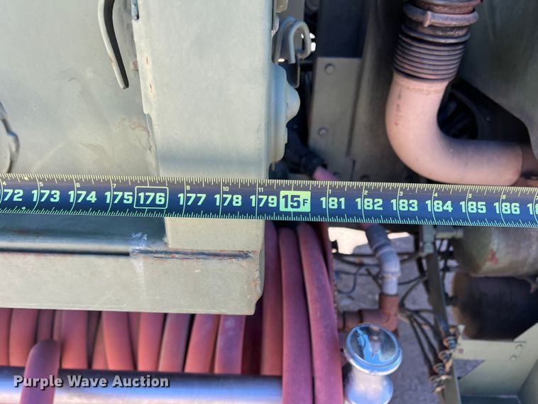 image for item JT9038 1985 Am General  M923 flatbed truck