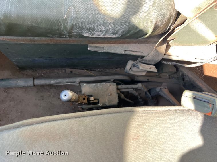 image for item JT9038 1985 Am General  M923 flatbed truck