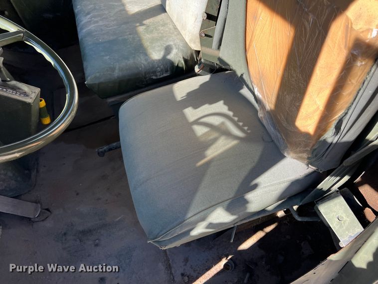 image for item JT9038 1985 Am General  M923 flatbed truck