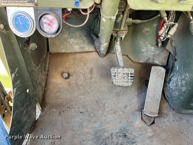 image for item JT9038 1985 Am General  M923 flatbed truck