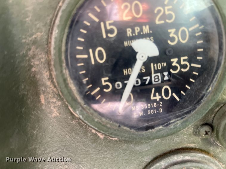 image for item JT9038 1985 Am General  M923 flatbed truck