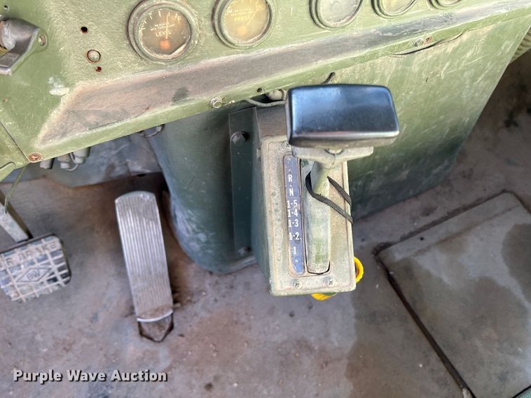 image for item JT9038 1985 Am General  M923 flatbed truck