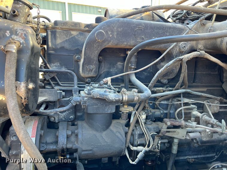 image for item JT9038 1985 Am General  M923 flatbed truck