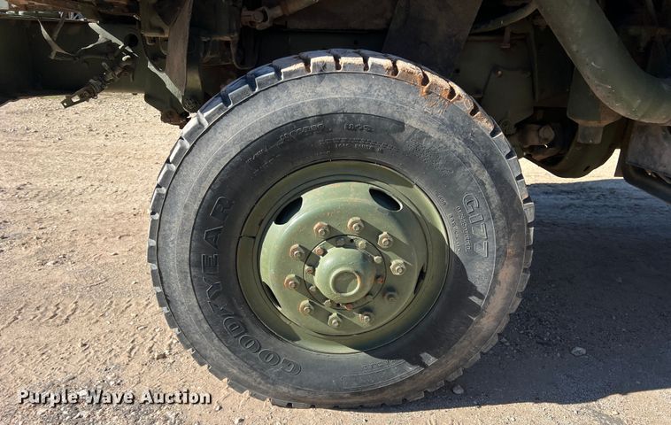 image for item JT9038 1985 Am General  M923 flatbed truck