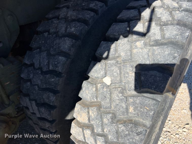 image for item JT9038 1985 Am General  M923 flatbed truck