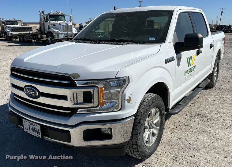 image for item JT9071 2019 Ford F150 SuperCrew pickup truck