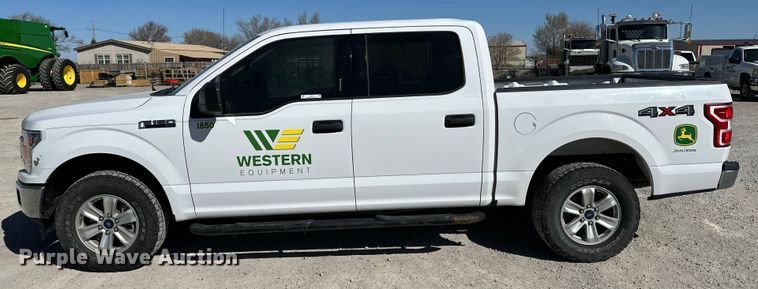 image for item JT9071 2019 Ford F150 SuperCrew pickup truck