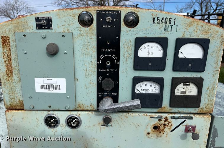 image for item KV9794 (2) General Motors generators