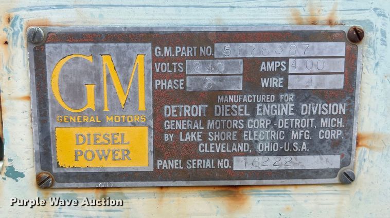 image for item KV9794 (2) General Motors generators