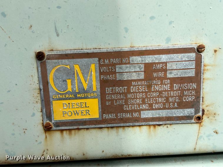 image for item KV9794 (2) General Motors generators
