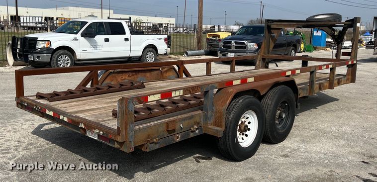 image for item KV9808 2012 Southwest Gooseneck equipment trailer