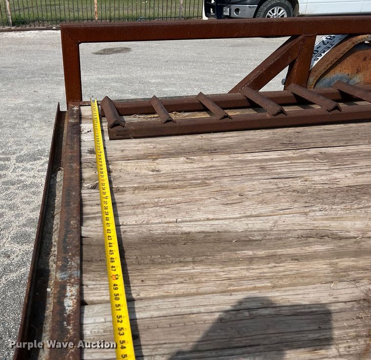 image for item KV9808 2012 Southwest Gooseneck equipment trailer