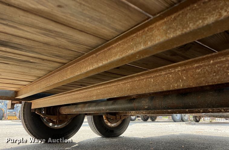 image for item KV9808 2012 Southwest Gooseneck equipment trailer