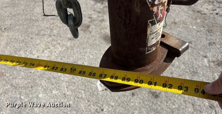 image for item KV9809 2013 Southwest Gooseneck equipment trailer