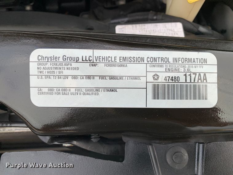 image for item KX9934 2015 Dodge Ram  cargo van