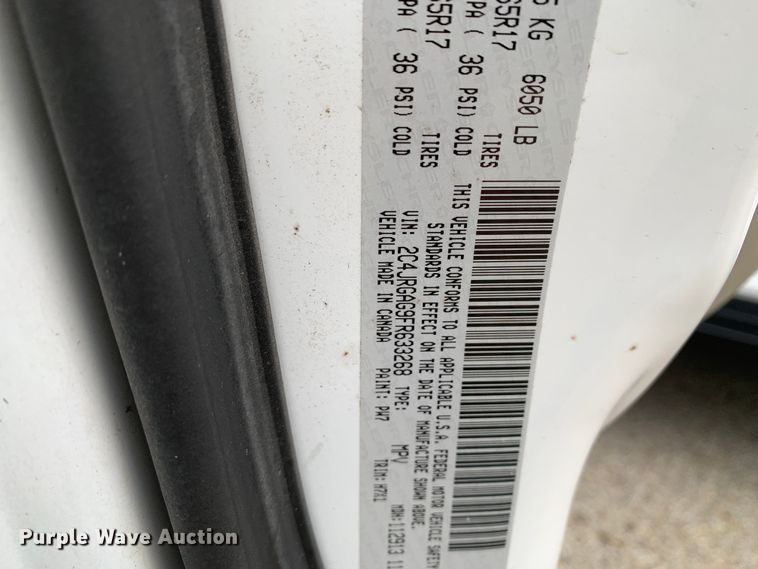 image for item KX9934 2015 Dodge Ram  cargo van