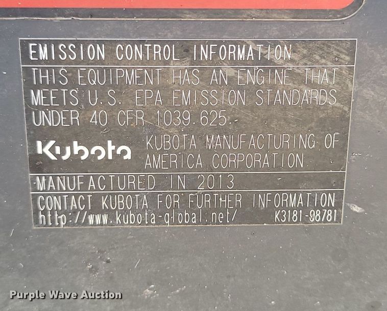 image for item LA9763 2013 Kubota ZD331LP ZTR lawn mower