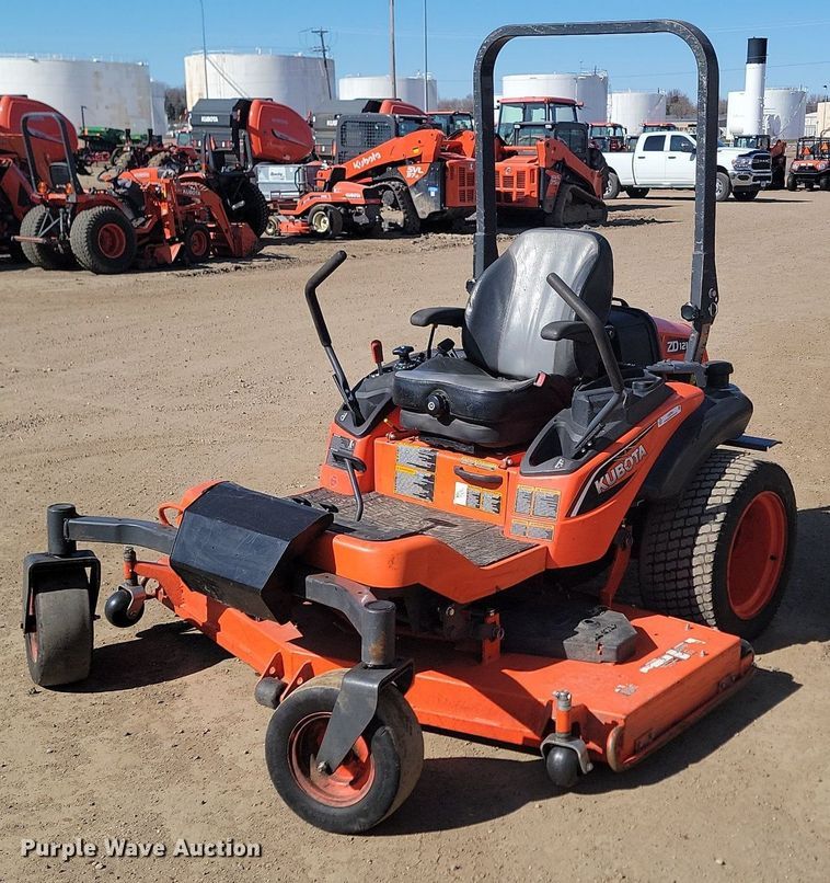 image for item LA9765 Kubota ZD1211RL ZTR lawn mower