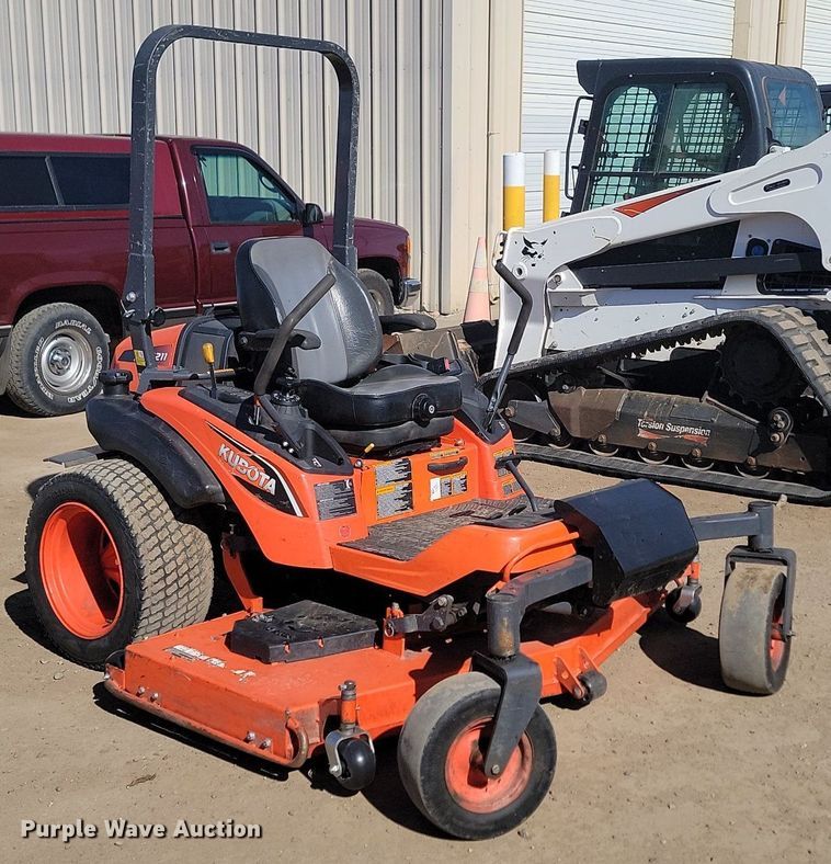 image for item LA9765 Kubota ZD1211RL ZTR lawn mower