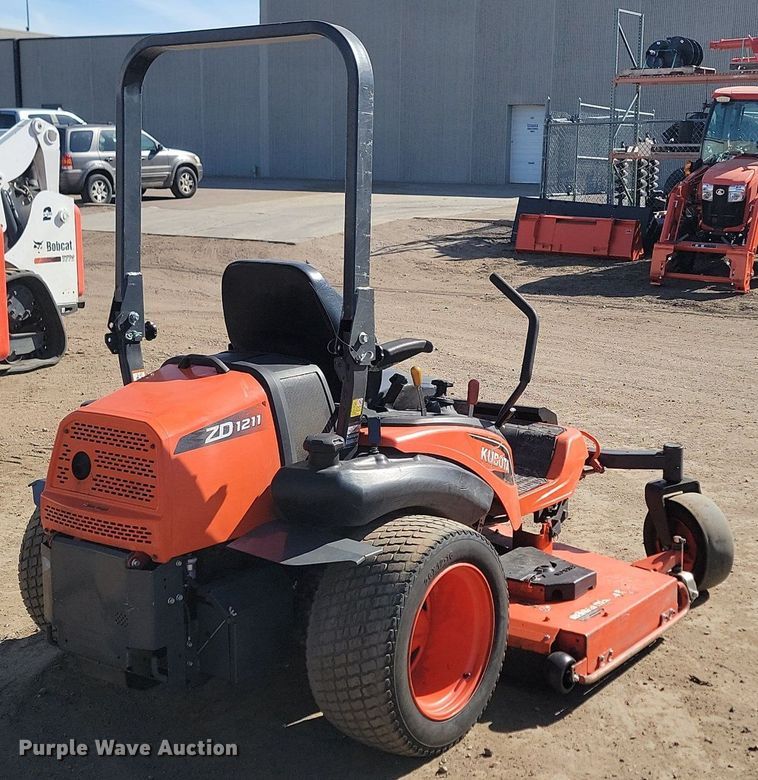 image for item LA9765 Kubota ZD1211RL ZTR lawn mower