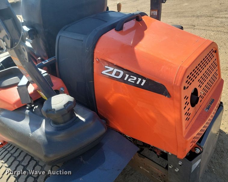 image for item LA9765 Kubota ZD1211RL ZTR lawn mower